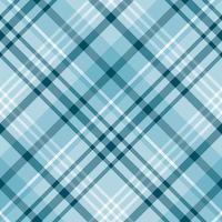 Seamless pattern in simple light and dark blue and white colors for plaid, fabric, textile, clothes, tablecloth and other things. Vector image. 2