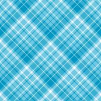 Seamless pattern in light blue and white colors for plaid, fabric, textile, clothes, tablecloth and other things. Vector image. 2