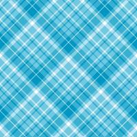 Seamless pattern in light blue and white colors for plaid, fabric, textile, clothes, tablecloth and other things. Vector image. 2