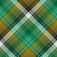 Seamless pattern in beautiful green, black and gray colors for plaid, fabric, textile, clothes, tablecloth and other things. Vector image. 2