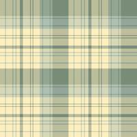 patrón impecable en amarillo claro y discretos colores verde grisáceo para tela escocesa, tela, textil, ropa, mantel y otras cosas. imagen vectorial vector