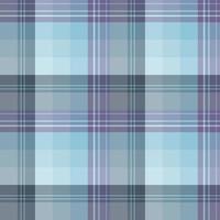 Seamless pattern in simple gray, light blue and discreet violet colors for plaid, fabric, textile, clothes, tablecloth and other things. Vector image.