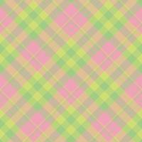patrón impecable en colores rosa y verde simples para tela escocesa, tela, textil, ropa, mantel y otras cosas. imagen vectorial 2 vector