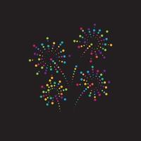 Firework vector icon illustration