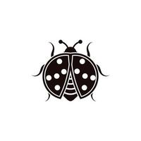 Beauty bug vector illustration icon