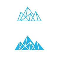 Iceberg vector illustration