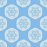 Quatrefoil geometric seamless pattern, background, vector illustration in mint blue, soft turquoise color and white.