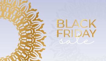 Beige Vintage Pattern Black Friday Sale Party Poster vector