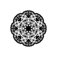 decorative border round frame, black and white circle ornament template art decor, circular ornamental baroque for design ceramic, card, invitation, wedding, plate, banner, greeting, lace, vector