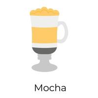 Trendy Mocha Concepts vector