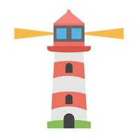 Trendy Lighthouse Concepts vector