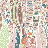 Fabric abstract doodles, hand drawn, lines, print, art. vector