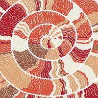 Abstract of snail roll good for background, wallpaper, print, art. vector
