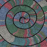 Abstract of snail roll good for background, wallpaper, print, art. vector