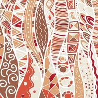 Fabric abstract doodles, hand drawn, lines, print, art. vector