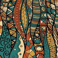 Fabric abstract doodles, hand drawn, lines, print, art. vector