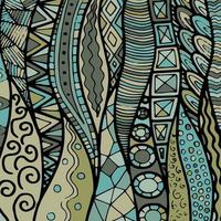 Fabric abstract doodles, hand drawn, lines, print, art. vector