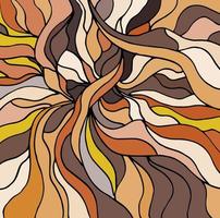 Fabric abstract doodles, hand drawn, lines, print, art. vector