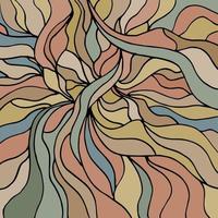 Fabric abstract doodles, hand drawn, lines, print, art. vector