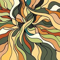 Fabric abstract doodles, hand drawn, lines, print, art. vector