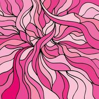 Fabric abstract doodles, hand drawn, lines, print, art. vector