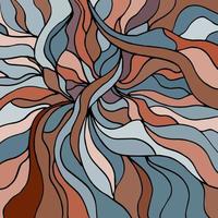 Fabric abstract doodles, hand drawn, lines, print, art. vector