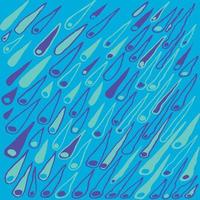 Hand drawn meteor design for background, wallpaper, print, art. vector