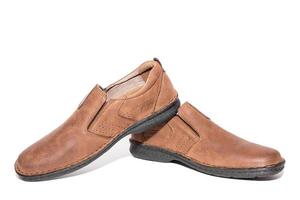 Brown men's shoes photo