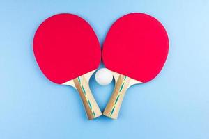 Rackets for table tennis photo