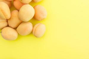 Ripe fresh apricots photo