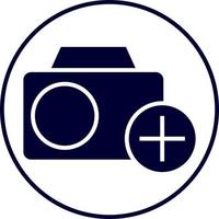UI Camera, illustration, vector on a white background.