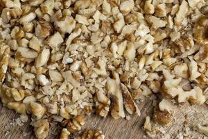 walnut, walnuts, table, cut, during, cooking, chopped, photo