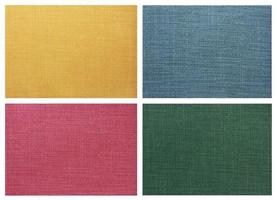 set of Linen canvas texture photo