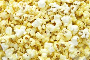 popcorn on background photo