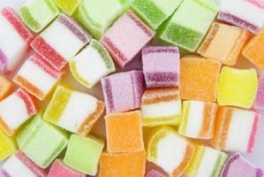 Colorful Jelly Candy Background photo