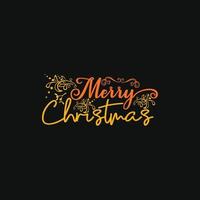 Merry Christmas vector t-shirt template. Vector graphics, Christmas t-shirt design. Can be used for Print mugs, sticker designs, greeting cards, posters, bags, and t-shirts.