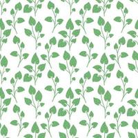 Vintage leaves vector background. Creative texture for fabric, textile, design and fashion prints.