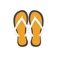 flip flop and slippers vector