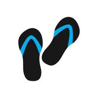 flip flop and slippers vector