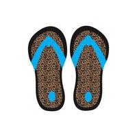 flip flop and slippers vector