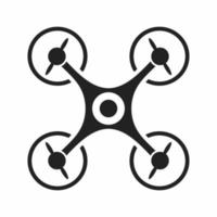 drone flat icon vector