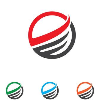 ala halcón pájaro logo plantilla vector