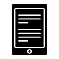 E-Book Icon Style vector