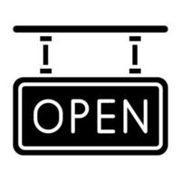 Open Tag Icon Style vector