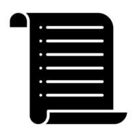 Parchment Icon Style vector