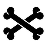 Bone Icon Style vector