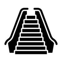 Escalator Icon Style vector