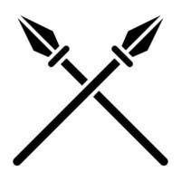 Spear Icon Style vector