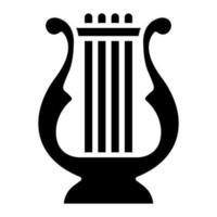 Lyre Icon Style vector