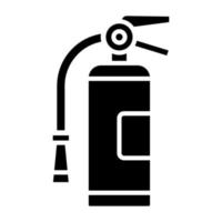 Fire Extinguisher Icon Style vector